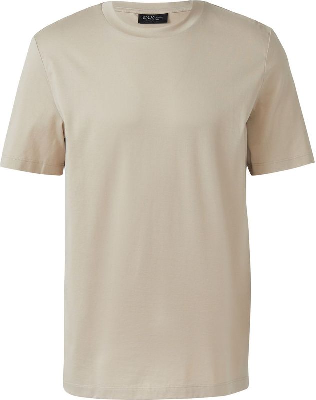 T-shirt - Katoen - Luxe Jersey - Moderne Ronde Hals - Normale Pasvorm