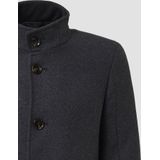 Vacht - Lange Jas - Gewatteerde Inzetstukken - Opstaande Kraag - Werkjassen