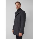 Vacht - Lange Jas - Gewatteerde Inzetstukken - Opstaande Kraag - Werkjassen