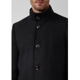 Vacht - Lange Jas - Gewatteerde Inzetstukken - Opstaande Kraag - Werkjassen