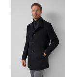 Vacht - Lange Jas - Gewatteerde Inzetstukken - Opstaande Kraag - Werkjassen