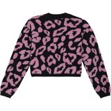 s.Oliver RED LABEL - Loose Fit - Gebreide Pullover - Katoenmix - Luipaardpatroon