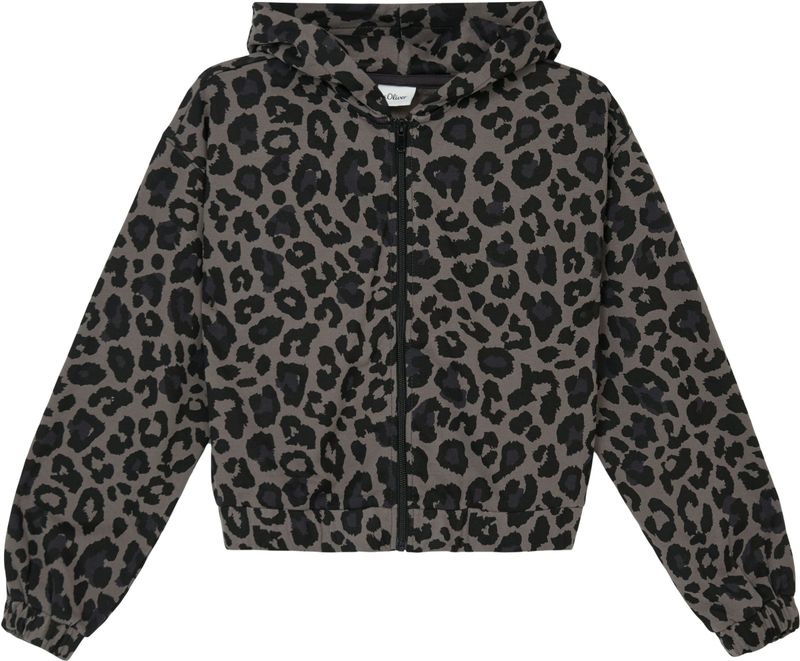 s.Oliver - Sweatshirt Jack - Dierenprint - Cropped
