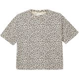 T-shirt - Boxy - Luipaardprint