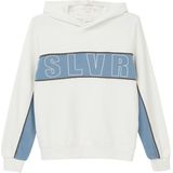 Sweatshirt - Katoenmix - Capuchon - Letterprint - Kinderen