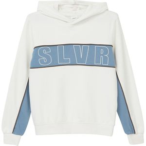 Sweatshirt - Katoenmix - Capuchon - Letterprint - Kinderen