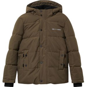 Buitenjas - Gewatteerde Jas - Met Afneembare Capuchon - Voor Kinderen