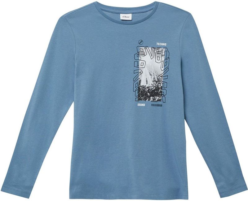 T-shirt - Katoen - Lange Mouwen