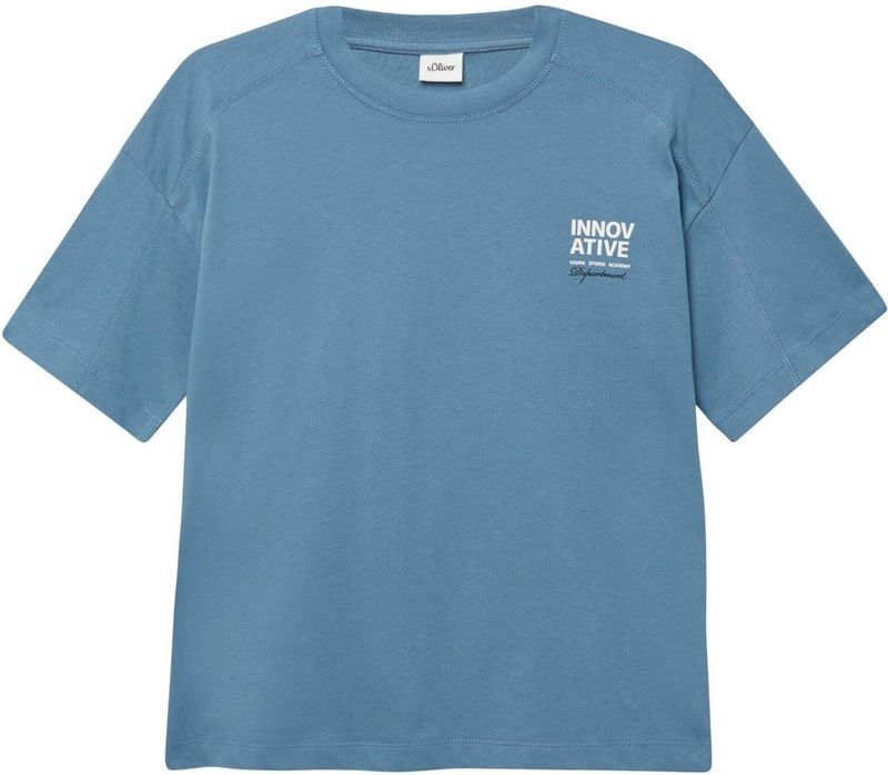 T-shirt - Zacht Jersey Katoen - Kinderen - Oversized - Coole Print