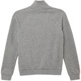 Sweatshirt - Katoenmix - Regular Fit - Troyer Kraag - Geribde Boorden