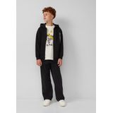 s.Oliver - Jongens broek - Maat 134/REG - Jongens - ZWART - katoen