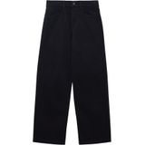 s.Oliver - Jongens broek - Maat 134/REG - Jongens - ZWART - katoen