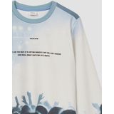 Sweatshirt - Katoenmix - Met All-over Print