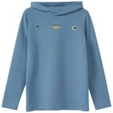 s.Oliver - RED LABEL Junior Shirt - Blauw - Lange Mouwen - Met Prints