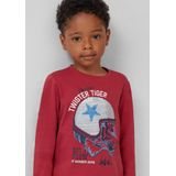 T-shirt - Lange Mouwen - Zacht Katoen - Met Speelse Print