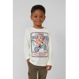 T-shirt - Katoen - Lange Mouwen - Met Folieprint