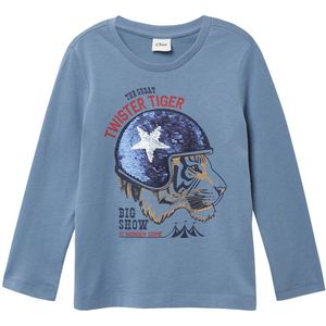 T-shirt - Zacht Katoen - Lange Mouwen - Met Speelse Print