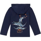 s.Oliver RED LABEL - Sweatshirt - Effen - Regular Fit - Katoenmix - Capuchon