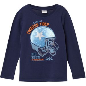 T-shirt - Zacht Katoen - Lange Mouwen - Met Speelse Print