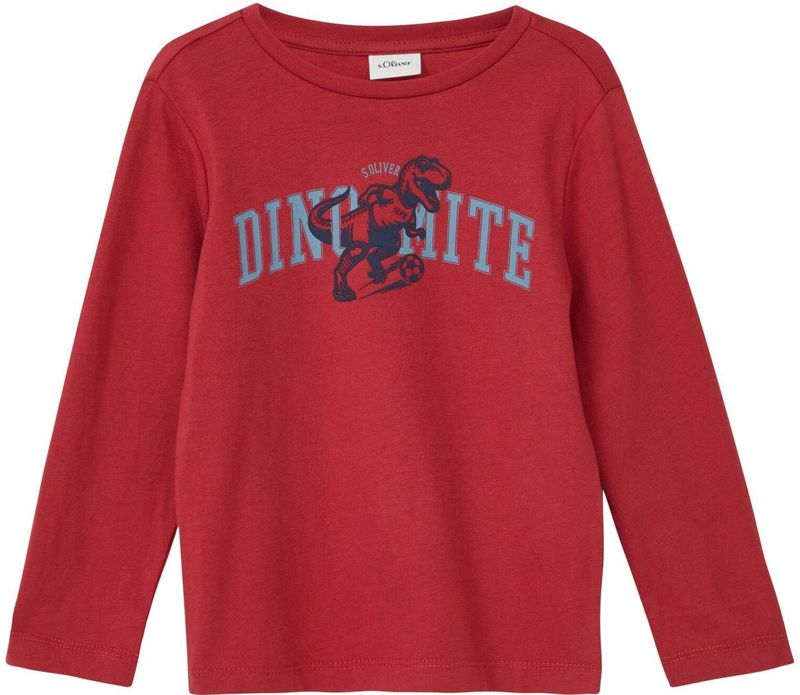 T-shirt - Knuffelzacht - Lange Mouwen - Ronde Hals - Coole Print