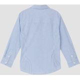 Shirt - Slim-fit - Gestreept - Lange Mouwen - Afneembaar Strikje