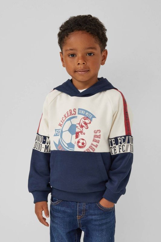 s.Oliver RED LABEL - Regular Fit - Hoodie - Meerkleurig - Katoenmix