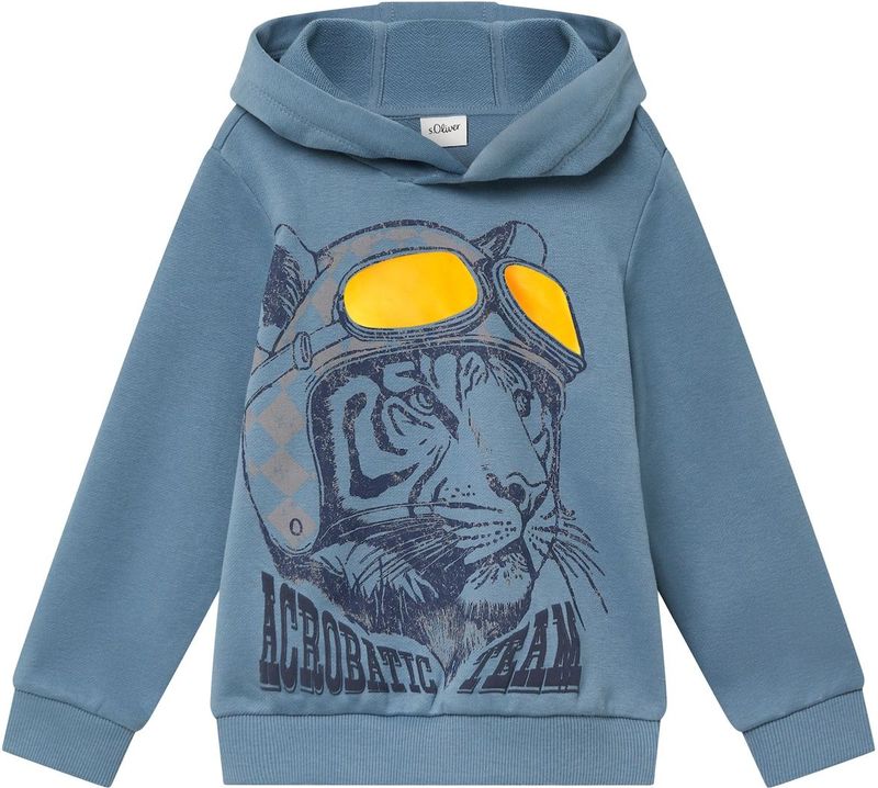 s.Oliver RED LABEL - Regular Fit - Hoodie - Effen - Katoenmix