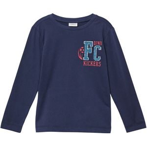 T-shirt - Katoen - Regular Fit - Lange Mouwen - Ronde Hals