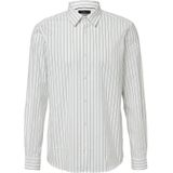 Shirt - Gestreept - Regular Fit - Katoenmix