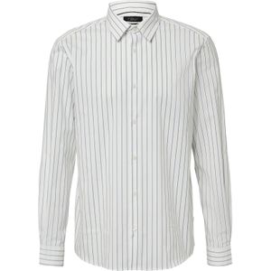 Shirt - Gestreept - Regular Fit - Katoenmix