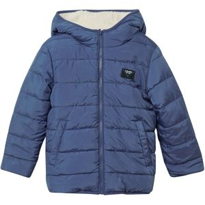 Buitenjas - Omkeerbaar - Zacht Teddy-Pluche en Gewatteerde Stof - Voor Kinderen