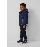 s.Oliver RED LABEL - Gewatteerd Jack - Regular Fit - Met Capuchon