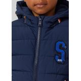 s.Oliver RED LABEL - Gewatteerd Jack - Regular Fit - Met Capuchon