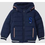 s.Oliver RED LABEL - Gewatteerd Jack - Regular Fit - Met Capuchon