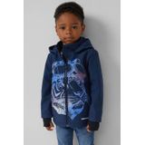 Buitenjas - Weerbestendige Softshell Jas - Met Fleece Voering - Voor Actieve Kinderen