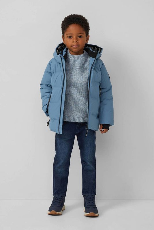 s.Oliver - Gewatteerde Winterjas - Blauw