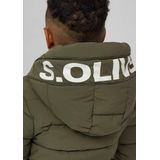 Vacht - Gewatteerde Jas - Warm - Voor Kinderen - Met Fleecevoering - Met Capuchon