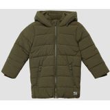 Vacht - Gewatteerde Jas - Warm - Voor Kinderen - Met Fleecevoering - Met Capuchon