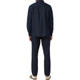 Shirt - Denim - Overhemd - Lange Mouwen - Klassieke Kent-kraag