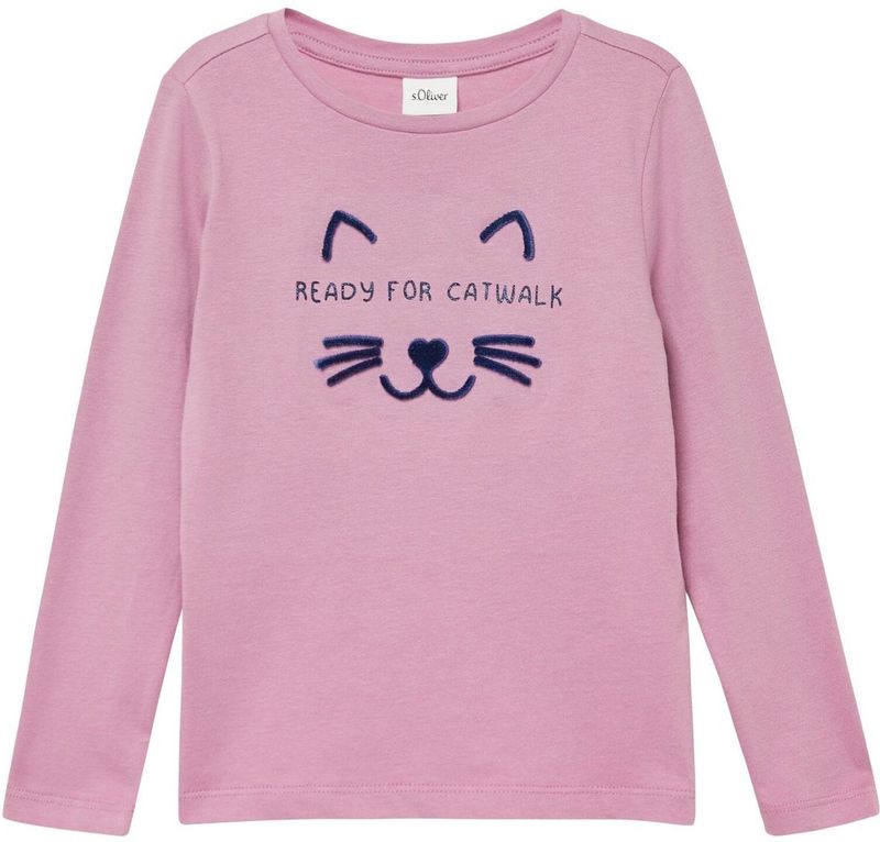 s.Oliver - T-shirt - 4189 - Lange Mouwen - Voor Meisjes