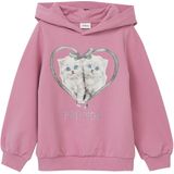 Sweatshirt - Regular-fit Hoodie - Met Print - Katoenblend