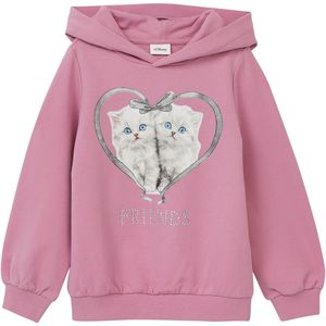 Sweatshirt - Regular-fit - Met Print - Katoenblend