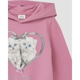 Sweatshirt - Regular-fit Hoodie - Met Print - Katoenblend