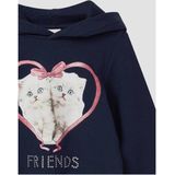 Sweatshirt - Regular-fit Hoodie - Katoenblend