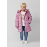 s.Oliver lange gewatteerde winterjas roze