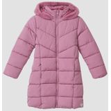 s.Oliver lange gewatteerde winterjas roze