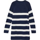 Jerseyjurk - Zacht Gebreid - Ronde Halslijn - Glinsterende Versieringen - Losse Pasvorm