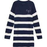 Jerseyjurk - Zacht Gebreid - Ronde Halslijn - Glinsterende Versieringen - Losse Pasvorm