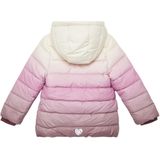 Buitenjas - Gewatteerd - Met Fleece Gevoerde Capuchon - Glinsterende Pailletten Details