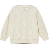 s.Oliver - Sweatshirt - Oversized - Katoenmix - Lange Mouwen - Glitterstrikapplicaties